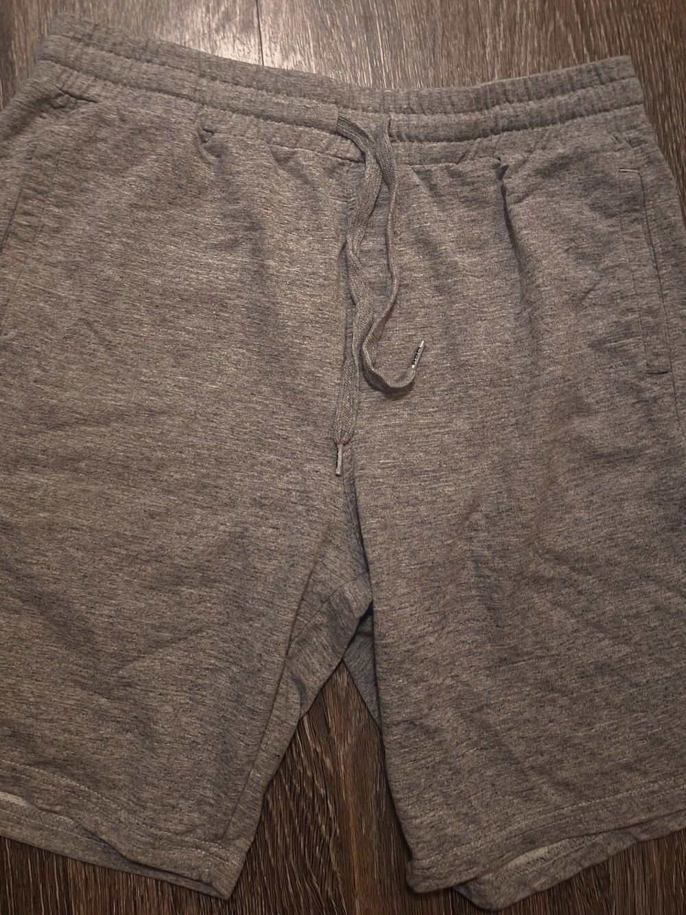 RSQ Men's Heather Gray Athletic Drawstring Shorts